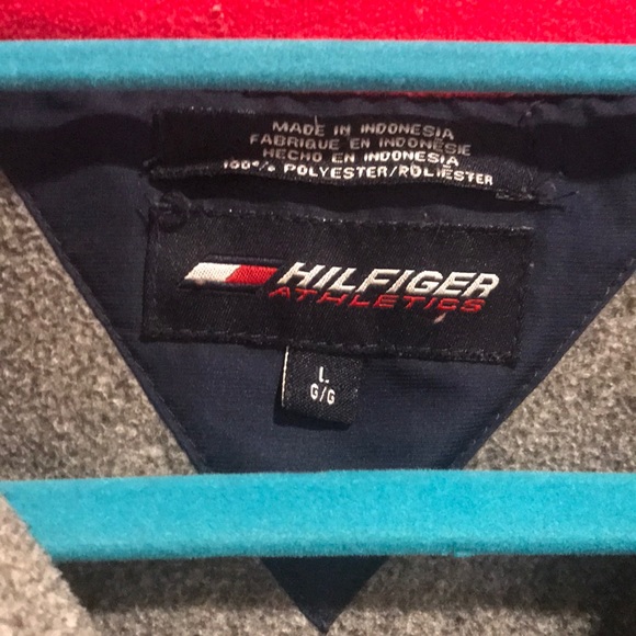 Hilfiger Athletics sz L Fleece Lightweight jacket - Picture 4 of 5